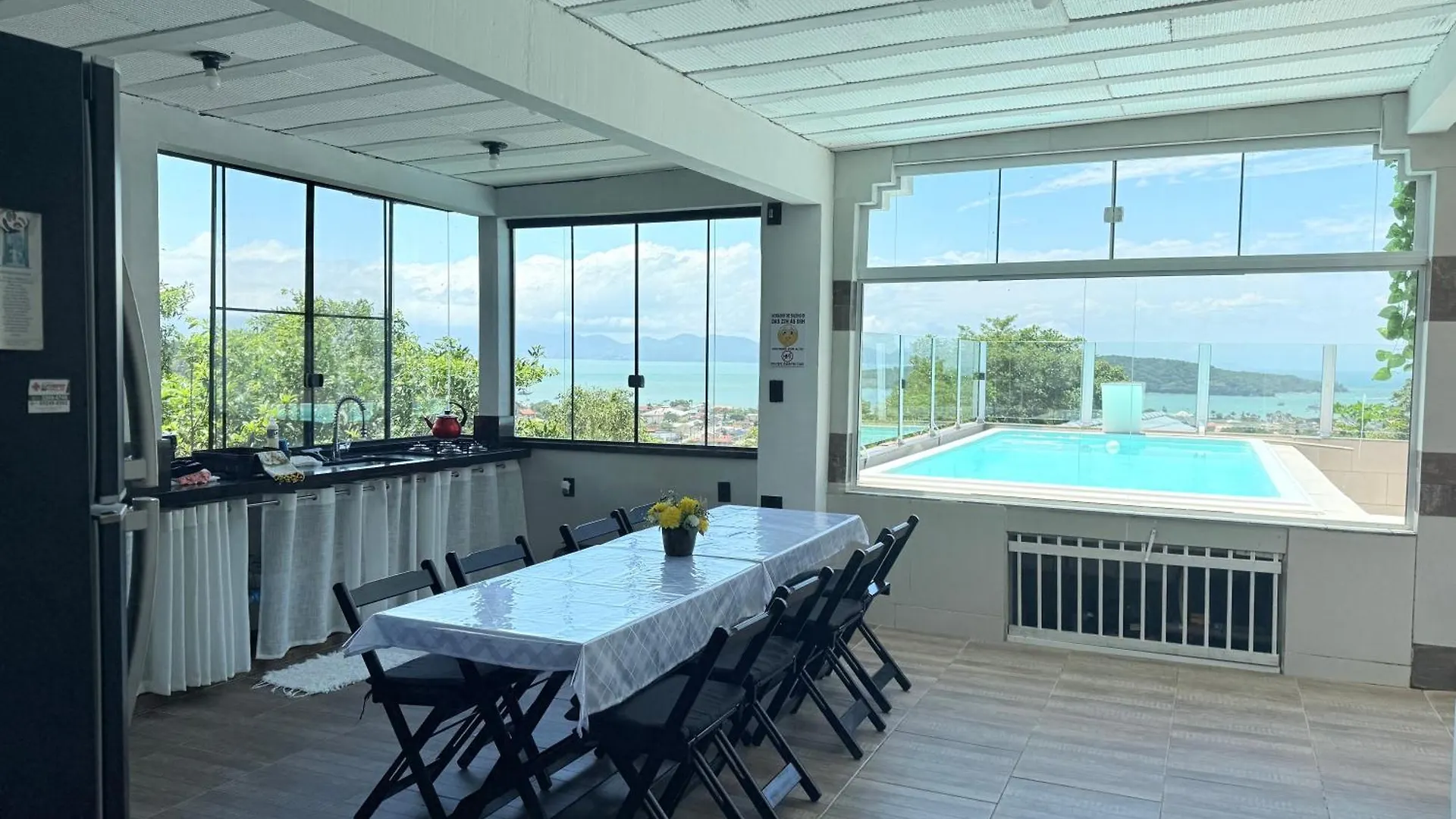 Semesterbostad Casa Com Piscina E Vista Para O Mar - Porto Belo-Sc Bombinhas-Sc Brasilien
